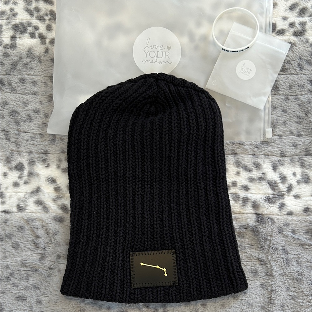 Love Your Melon Aries Constellation Beanie